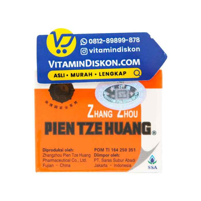 ZHANG ZHOU PIEN TZE HUANG TABLET PENYEMBUHAN LUKA SEHABIS OPERASI SSA