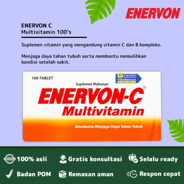 ENERVON C TABLET 500 MG - 25 STRIP @ 4 TAB