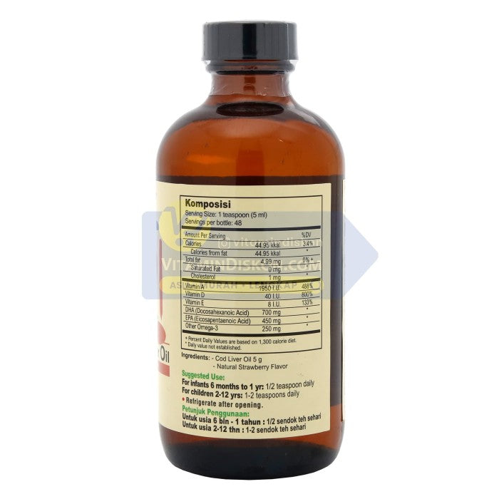 CHILD LIFE LIQUID COD LIVER OIL BPOM-237 ML