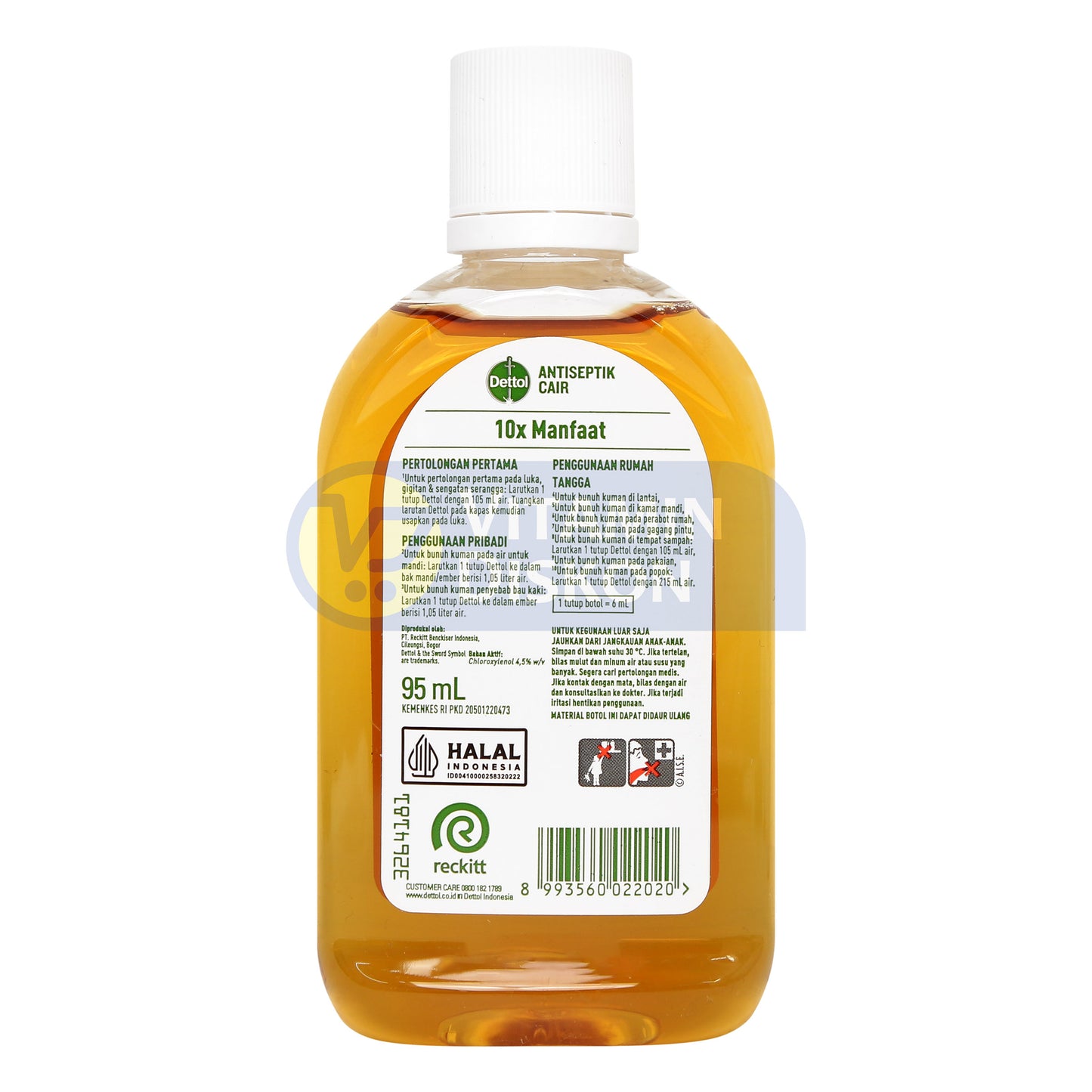 DETTOL ANTISEPTIK 95ML