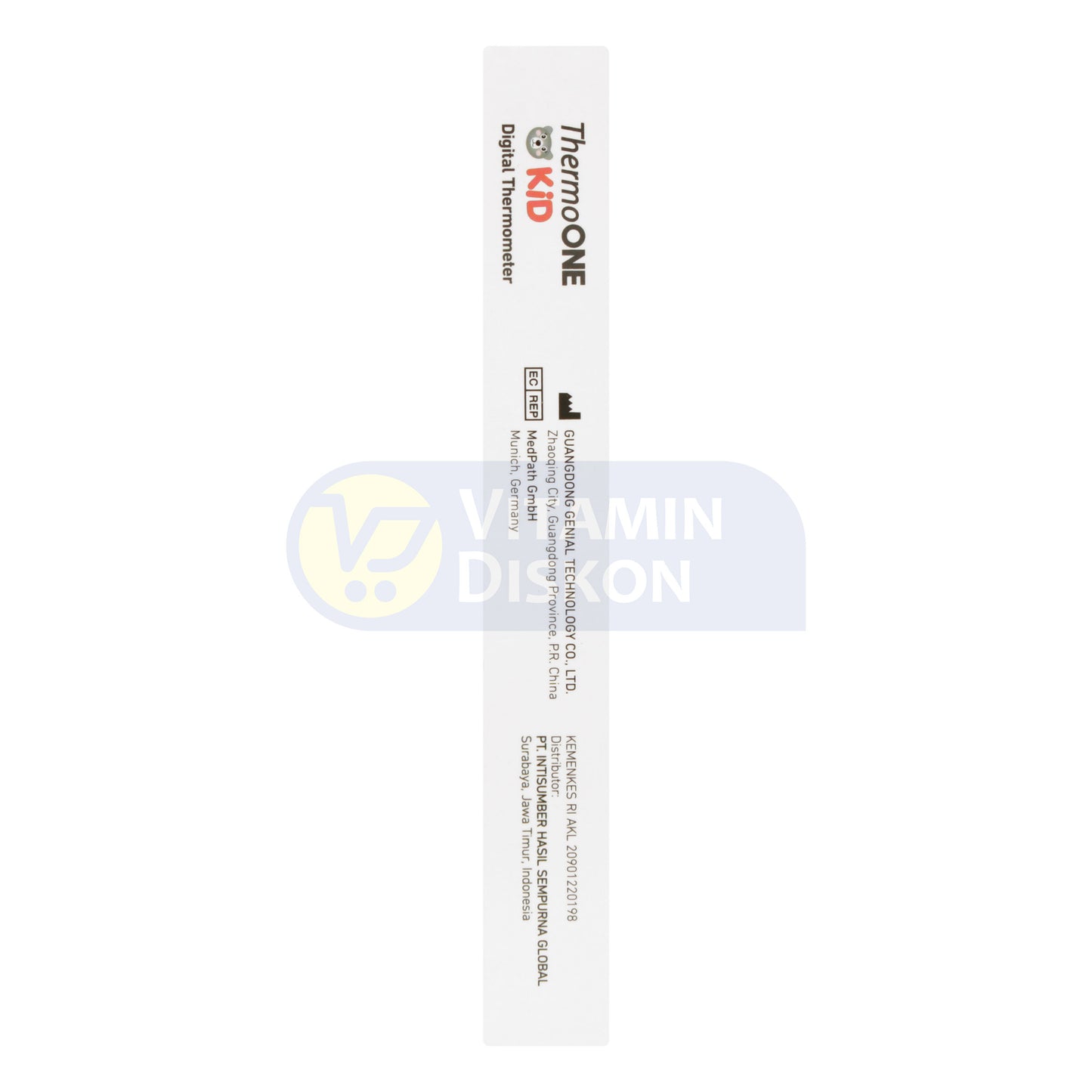 ONEMED THERMOMETER DIGITAL KIDS WHITE BEAR