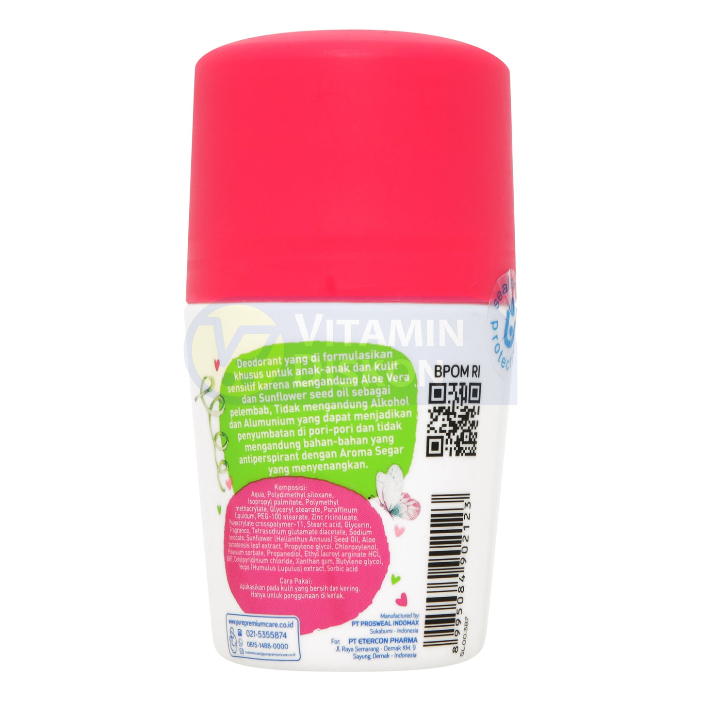 PUREKIDS DEODORANT HAPPY MELON 50 ML
