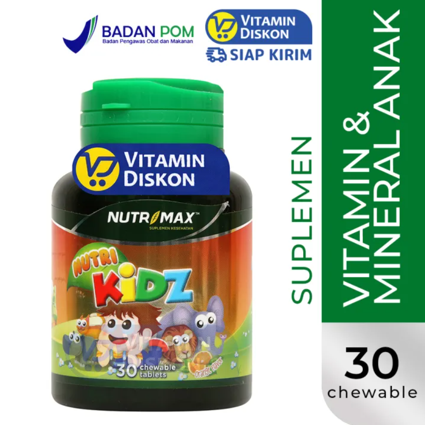 NUTRIMAX NUTRIKIDZ 30 CHEWABLE TABLET