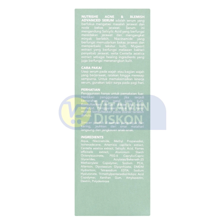 NUTRISHE ACNE AND BLEMISH ADVANCED SERUM 30ML