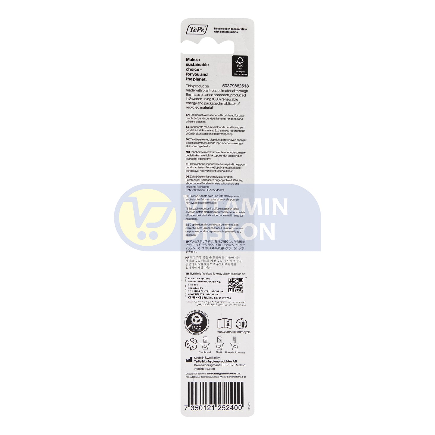 TEPE COLOUR REGULAR SOFT VARIAN GREEN