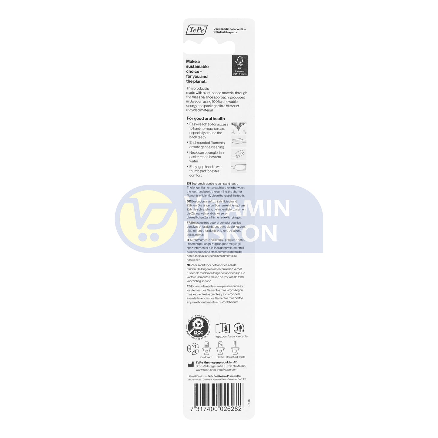 TEPE SUPREME COMPACT SIKAT GIGI PREMIUM VARIAN LIGHT PINK