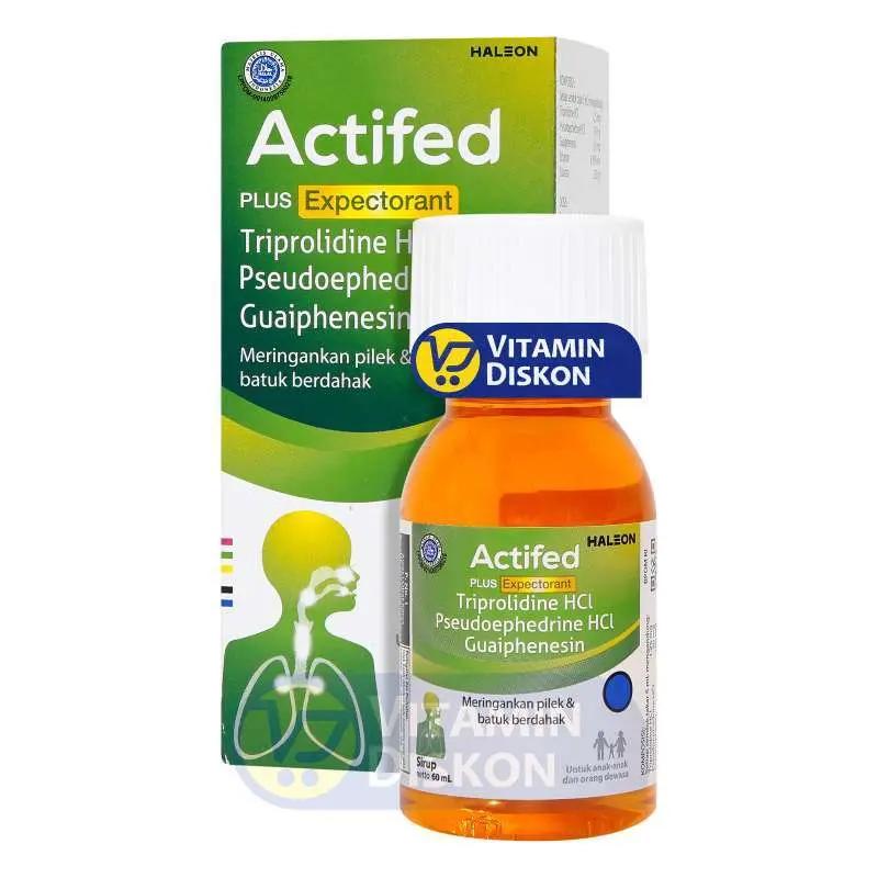 ACTIFED PLUS EXPECTORANT SIRUP 60 ML