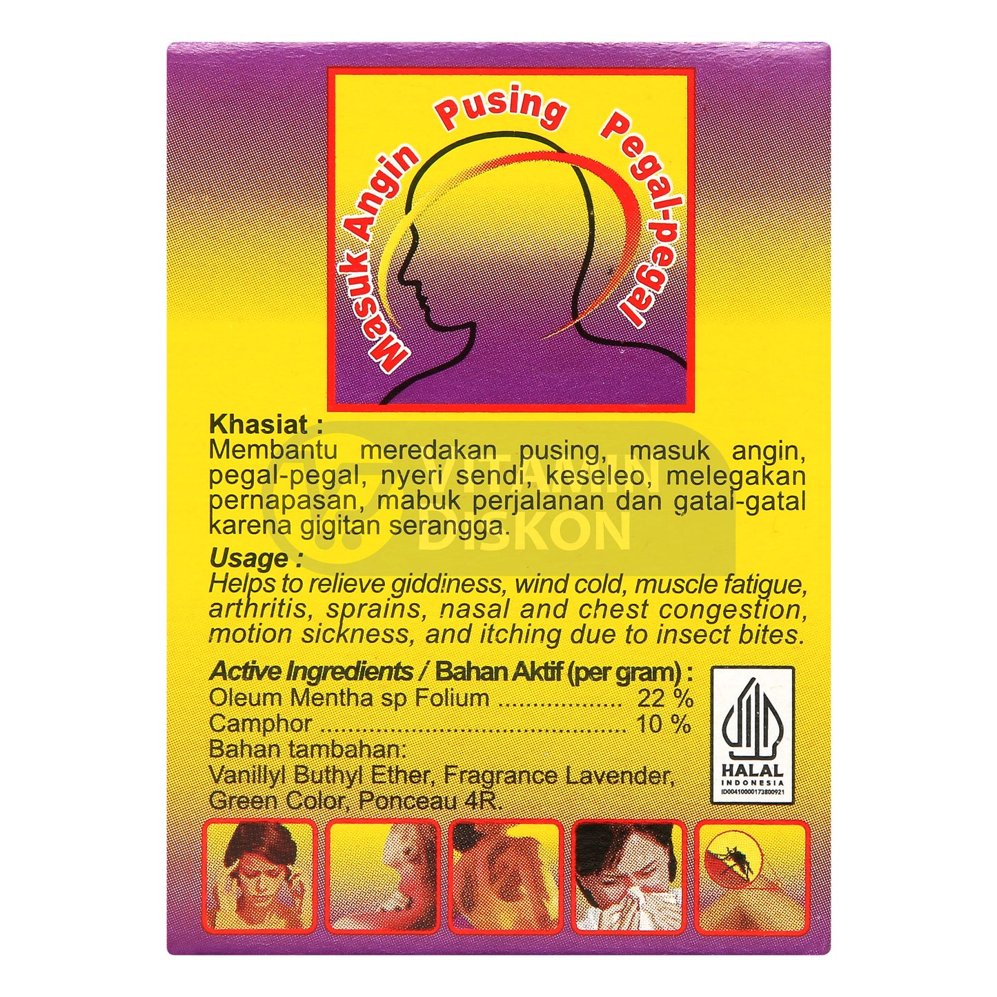 BALSEM LANG LAVENDER 20 GR