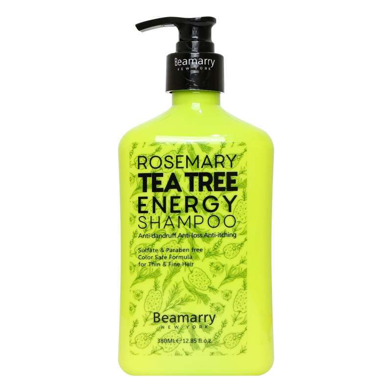 BEAMARRY SHAMPOO ROSEMARY KERATIN TEA TREE 380ML