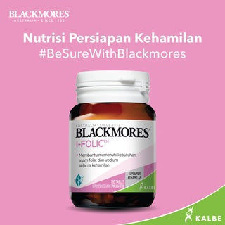 BLACKMORES I-FOLIC BPOM KALBE - 60 TAB