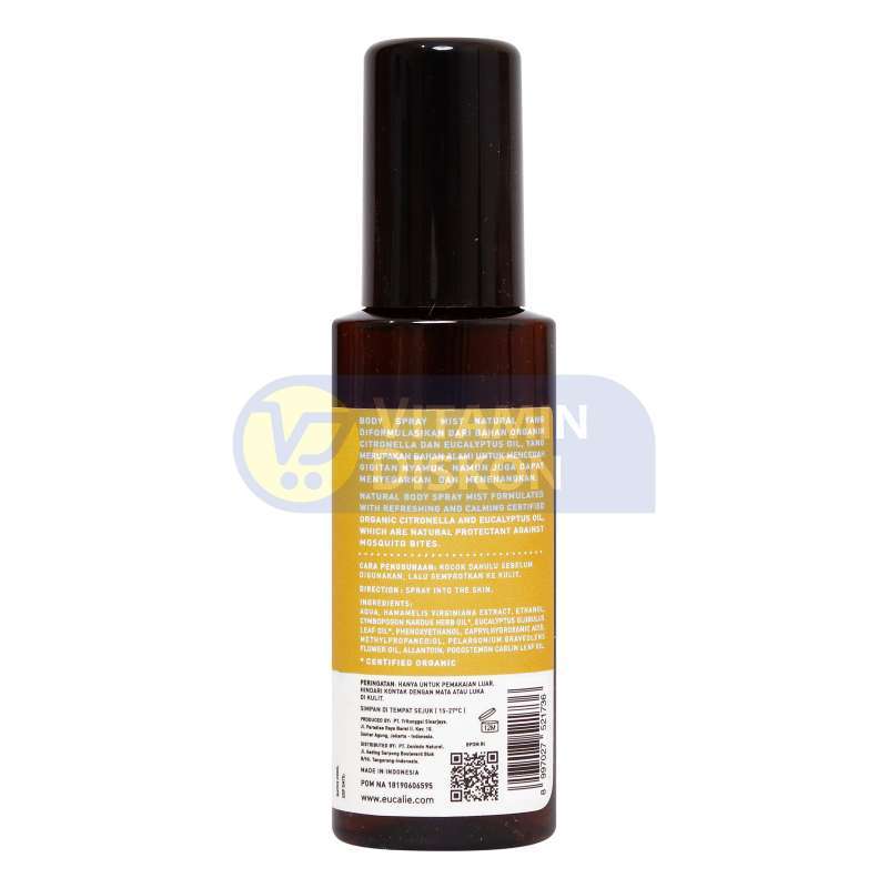 EUCALIE BUG OFF ANTI NYAMUK ORGANIK SPRAY 50ML