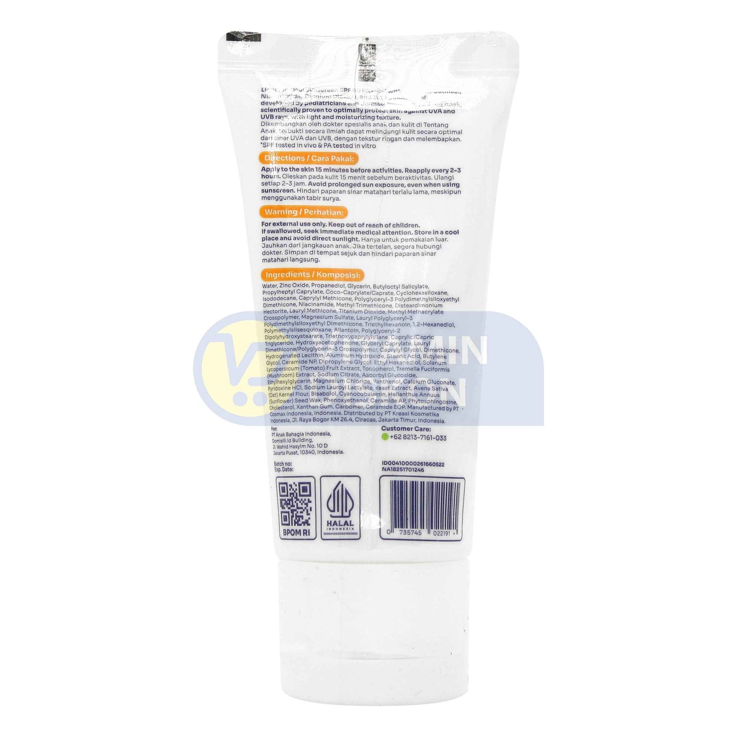 EXPERT CARE LIGHT PHYSICAL SUNSCREEN SPF 50+ PA++++ 30gr