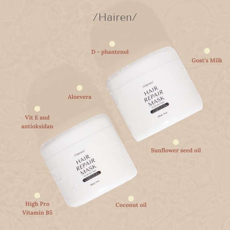 HAIREN HAIR REPAIR SOLUTION MASK 250GR