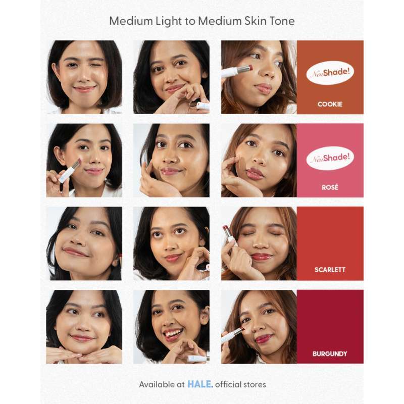 HALE SHEEN TINTED LIP BALM + UV FILTER ROSE