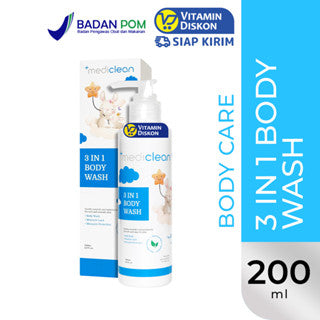 MEDICLEAN 3 IN 1 BODY WASH - 200ML