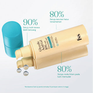 FOR SKIN'S SAKE FSS GLYCOLIC ACID GEL 10% WITH TRANEXAMIC ACID 100ML