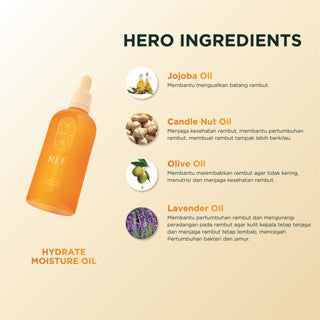 REE DERMA HYDRATE MOISTURE HAIR OIL 100ML