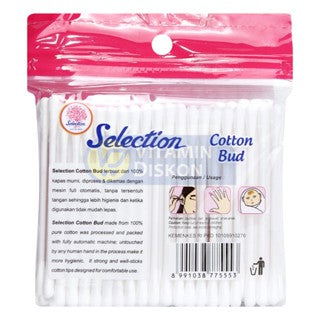 SELECTION COTTON BUD ZIPLOCK 100 PCS
