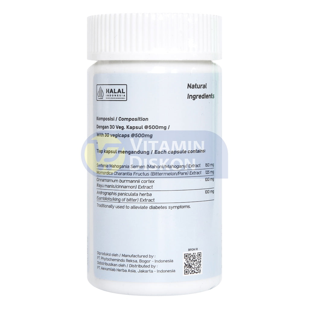 HERBILOGY DIABEAT 30 CAPS