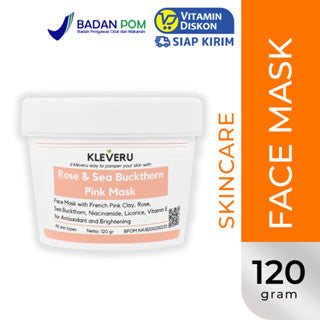 KLEVERU ROSE AND BUCKTHORN PINK MASK 120GR