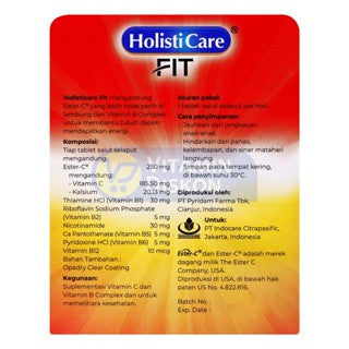 HOLISTICARE FIT ESTER C + B COMPLEX - 30 TABLET