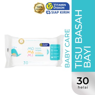 MOMAMI WATER WIPES 30SHEETS