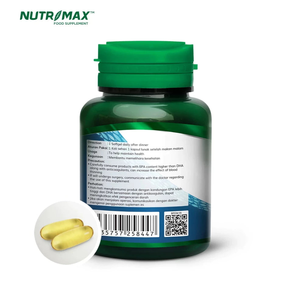 NUTRIMAX OMEGA 3 PRO 30 SOFTGELS