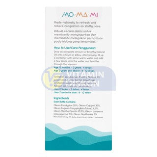 MOMAMI BREATHY NATURAL OIL 10 ML