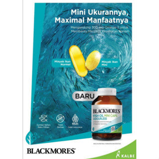 BLACKMORES FISH OIL MINI CAPS ODOURLESS 30 CAPS