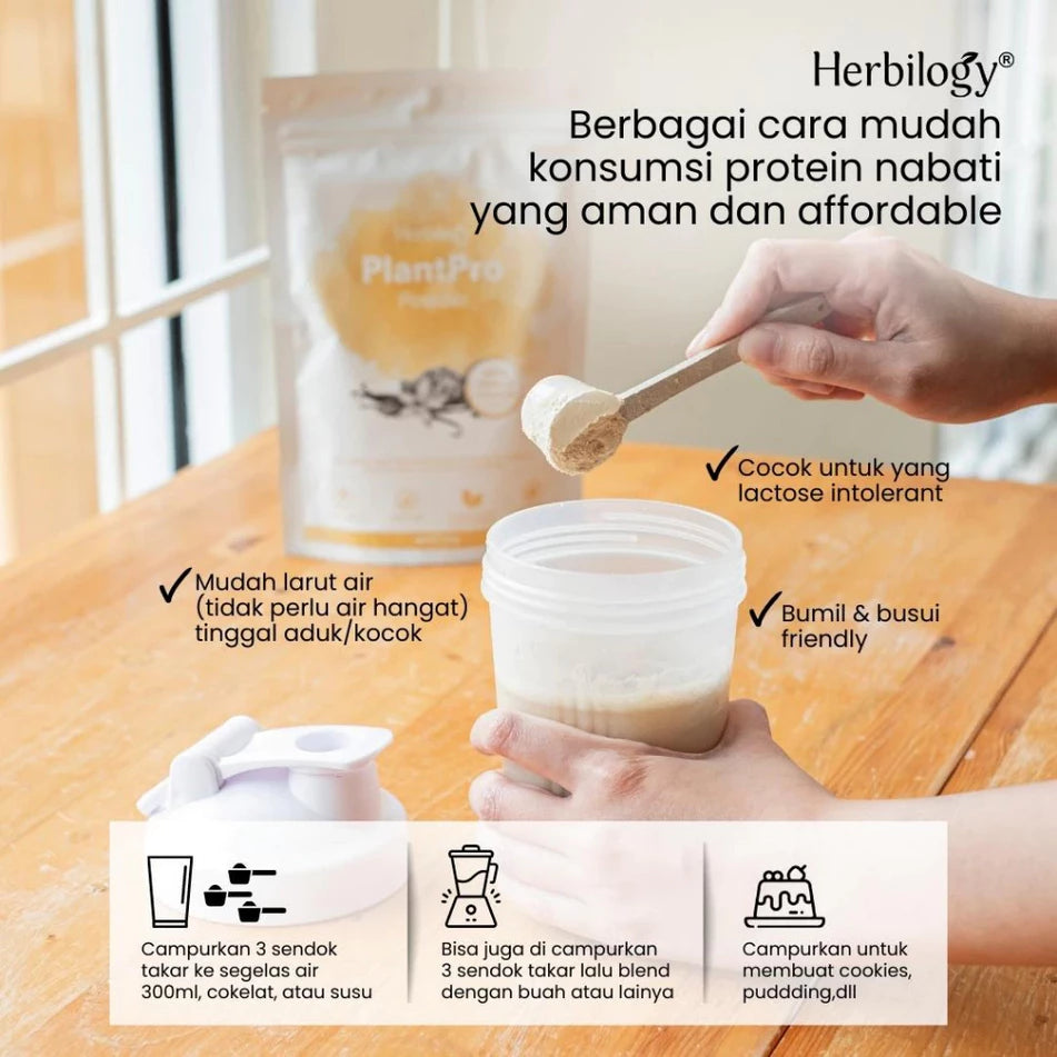 HERBILOGY PLANTPRO WITH VANILLA AND HERBS 280GR