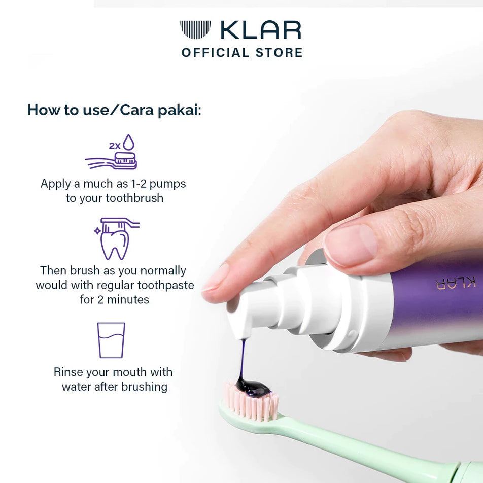 KLAR PURPLE TEETH WHITENING BOOSTER 30ML