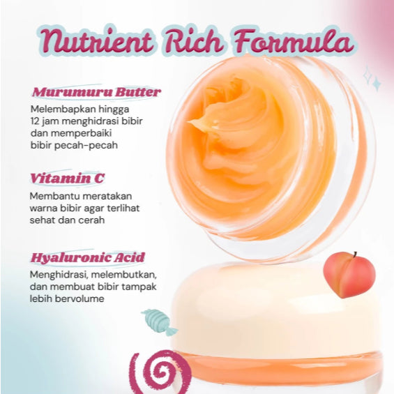 BUTTERED LIP MASK WATERMELON 10 GR