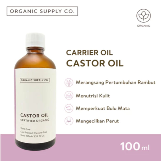 ORGANIC SUPPLY CO. CASTOR OIL 100ML