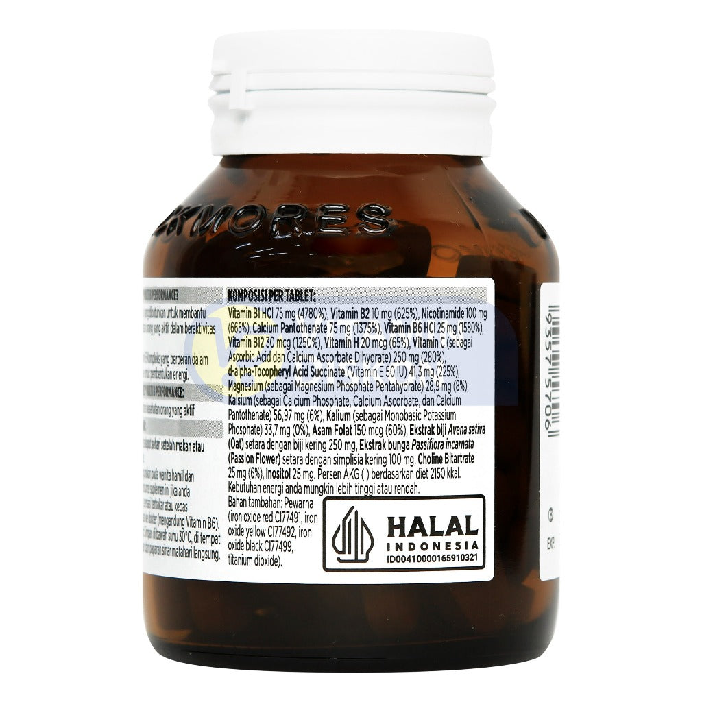 BLACKMORES MULTI B PERFORMANCE BPOM KALBE 60 TAB