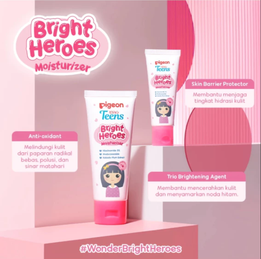 PIGEON TEENS BRIGHT HEROES MOISTURIZER 20 ML