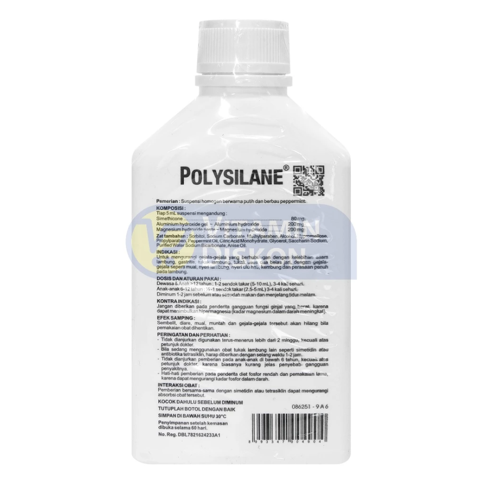 POLYSILANE OBAT MAAG DAN ANTI KEMBUNG - 100 ML