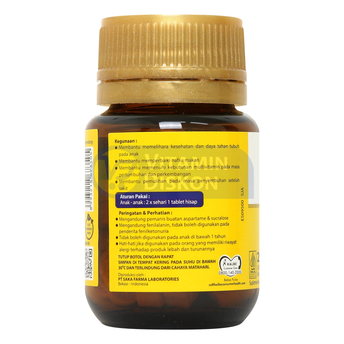 SAKATONIK ABC CURCUMA MADU 24 TABLET