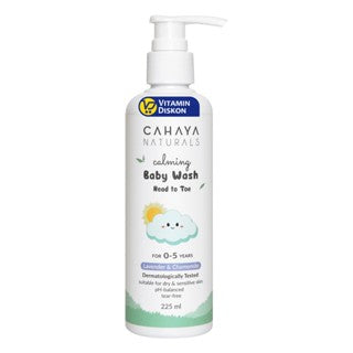 CAHAYA NATURALS CALMING BABY WASH - 225 ML
