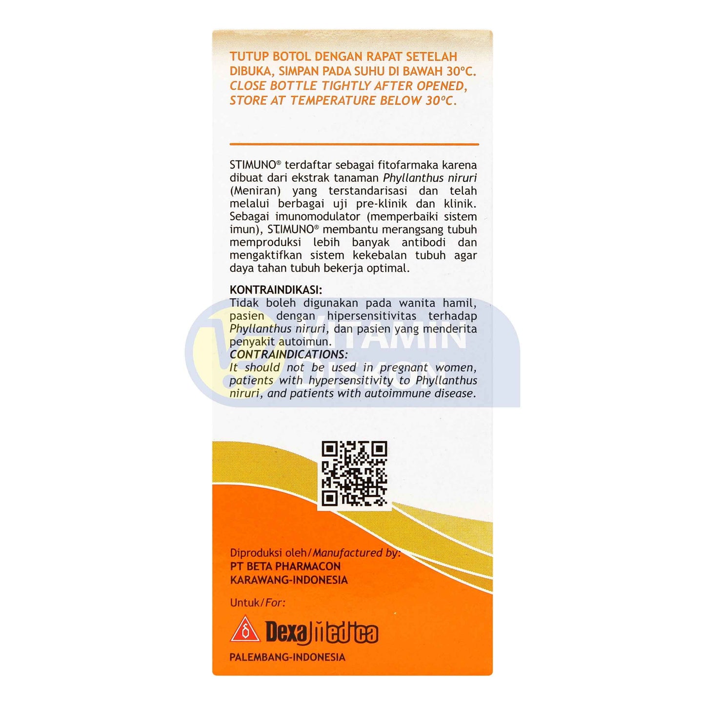 STIMUNO SIRUP RASA JERUK 60ML