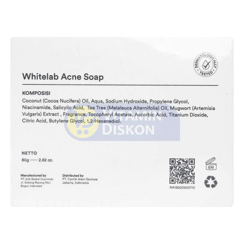 WHITELAB ACNE SOAP 80 GR