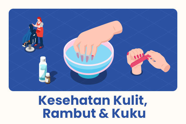 Kesehatan Kulit, Rambut & Kuku - VitaminDiskon