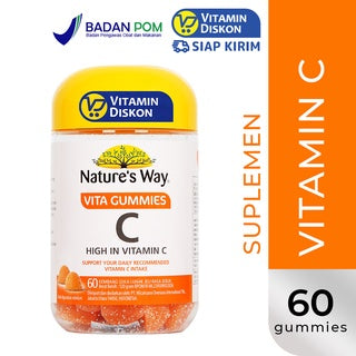 NATURE'S WAY VITA GUMMIES C FOR ADULTS 60'S