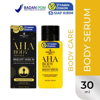 PRECIOUS SKIN AHA MIMI BRIGHTENING & WHITENING BOOSTER BODY SERUM 30ML