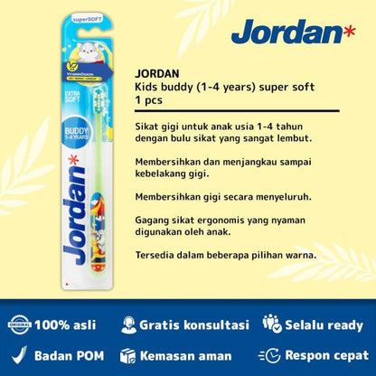 JORDAN KIDS BUDDY 1-4 YEARS SUPER SOFT