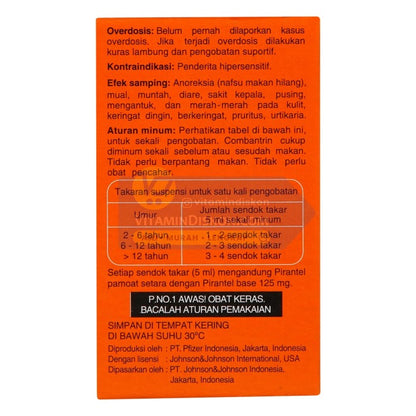 COMBANTRIN OBAT CACING RASA JERUK - 10 ML