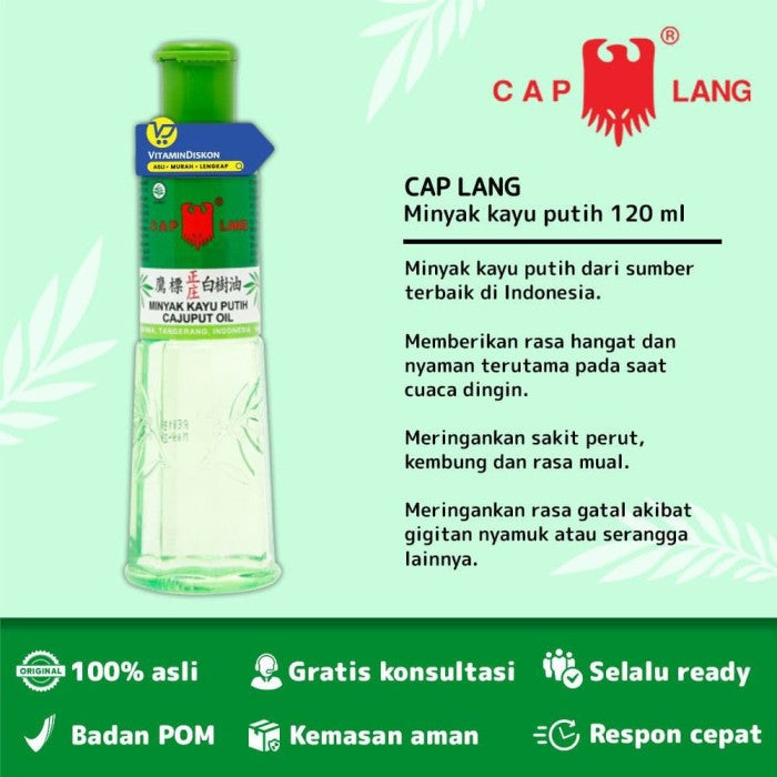 CAP LANG MINYAK KAYU PUTIH 120 ML