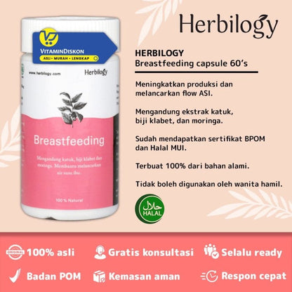 HERBILOGY LACTATION SUPPORT 60 CAPSULE
