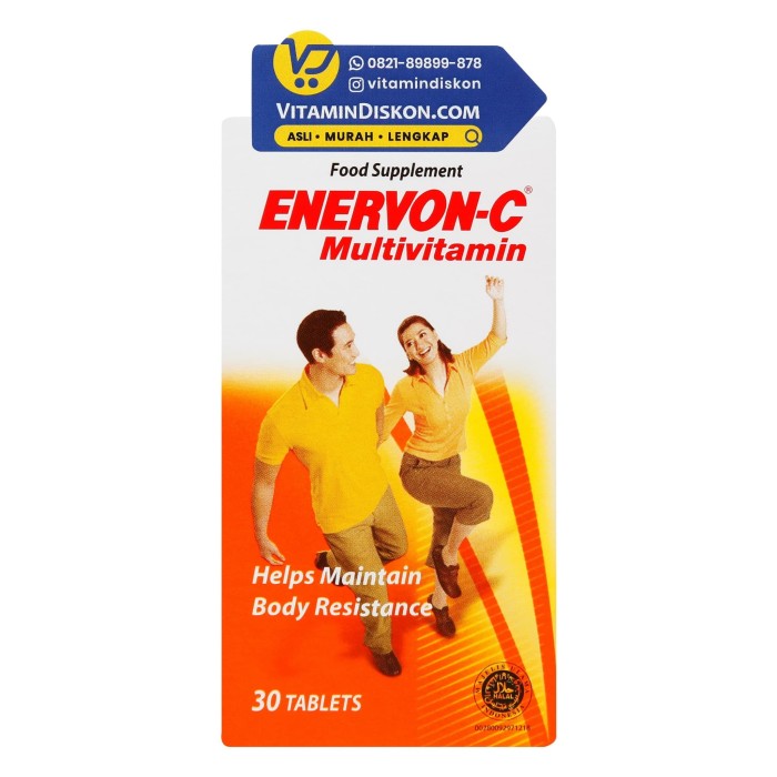ENERVON C 500 MG - 30 TABLET