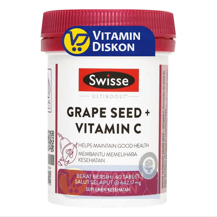 SWISSE GRAPE SEED 60 TAB
