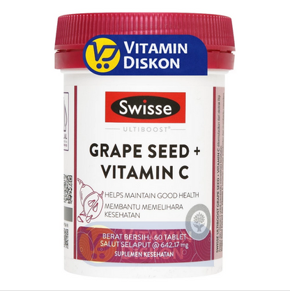 SWISSE GRAPE SEED 60 TAB